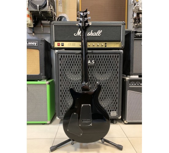 PRS SE Santana Whale Blue электрогитара, цвет чёрный, Корея USED