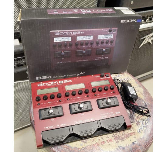 Zoom B3n басовый процессор мультиэффектов USED