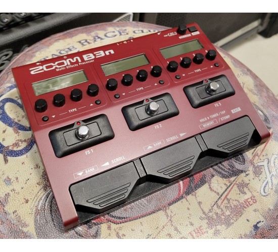 Zoom B3n басовый процессор мультиэффектов USED