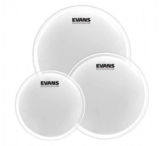 Evans ETP-UV2-R UV2 Coated Tom Rock Набор пластиков для том барабана (10, 12, 16")