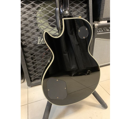 Grass Roots Les Paul Custom G-LP-60C электрогитара, цвет черный, Корея USED