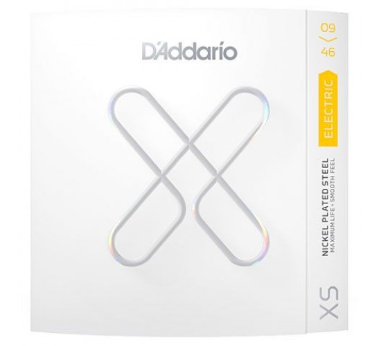 D'Addario XSE0946 XS Nickel Комплект струн для электрогитары, никелированные, 9-46, с покрытием
