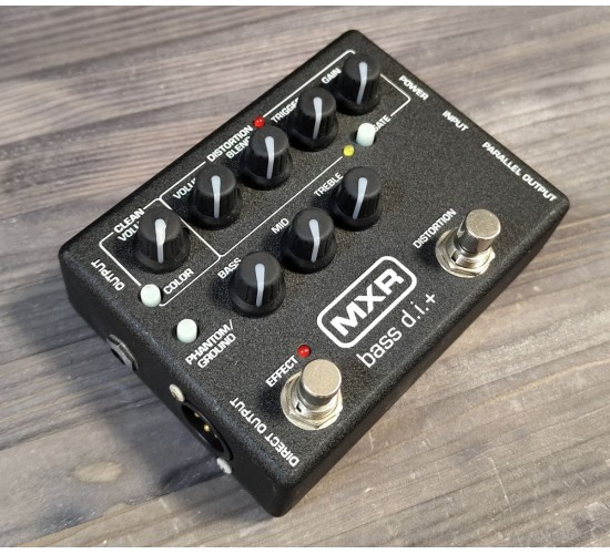 MXR M80 bass d.i.+ басовая педаль - преамп + дисторшн USED