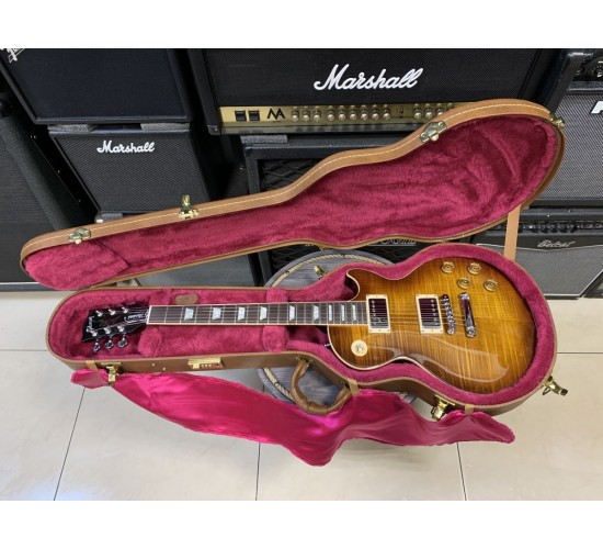 Gibson Les Paul Standard Premium Plus Tobacco Sunburst электрогитара, США, 2001г USED