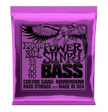 Ernie Ball 2831 струны для бас-гитары Nickel Wound Bass Power Slinky (55-75-90-110)