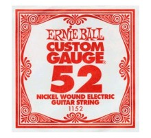 Ernie Ball 1152 струна для электро и акустических гитар. Сталь, калибр .052