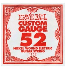 Ernie Ball 1152 струна для электро и акустических гитар. Сталь, калибр .052