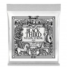 Ernie Ball 1513 3я струна для классической гитары. Черный нейлон, калибр .040