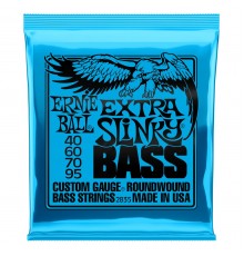 Ernie Ball 2835 струны для бас-гитары Nickel Wound Bass Extra Slinky (40-60-70-95)