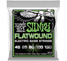 Ernie Ball 2816 струны для 5-cтрунной бас-гитары Regular Slinky Flatwound Cobalt (45-65-80-100-130)