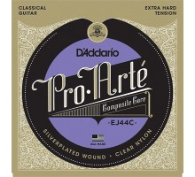D'Addario EJ44C COMPOSITE PRO ARTE Струны для классической гитары нейлоновые/композитные Extra Hard