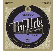 D'Addario EJ44C COMPOSITE PRO ARTE Струны для классической гитары нейлоновые/композитные Extra Hard