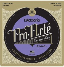 D'Addario EJ44C COMPOSITE PRO ARTE Струны для классической гитары нейлоновые/композитные Extra Hard