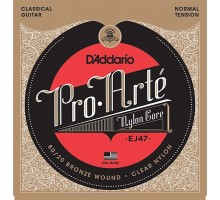 D'Addario EJ47 PRO ARTE Струны для классической гитары нейлоновые Normal