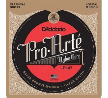 D'Addario EJ47 PRO ARTE Струны для классической гитары нейлоновые Normal