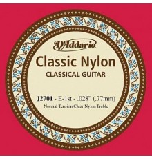 D'Addario J2701 Classical Отдельная 1-ая струна для классической гитары, нейлон, норм. натяжение