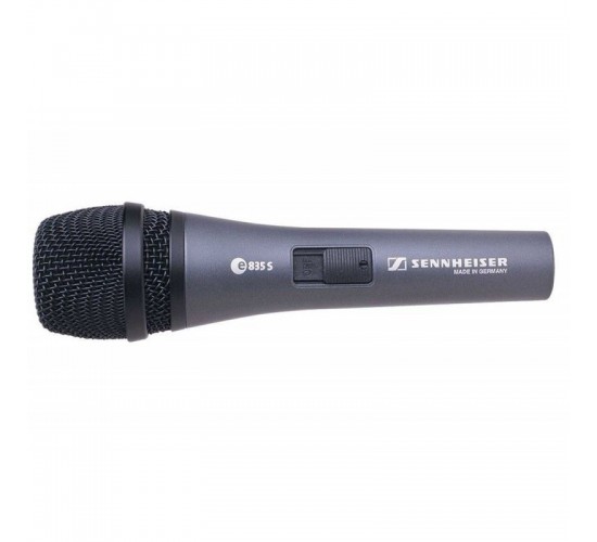 Sennheiser E 835-S Динамический вокальный микрофон с выключателем, кардиоида