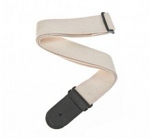 Planet Waves 50CT01 Cotton Ремень для гитары, хлопок, цвет натуральный