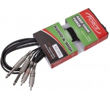 Force FLC-37/3 аудио шнур 2хRCA - 2xJack mono, 3,0м