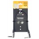 Stagg NPC030LR гитарный патч шнур, jack-jack, угловой, длина 30см.