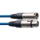 Stagg SMC3 CBL микрофонный шнур, xlr-xlr, длина 3 метра, цвет синий