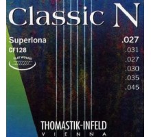Thomastik CF128 Classic N Комплект струн для классической гитары, нейлон/хромированная сталь 027-045