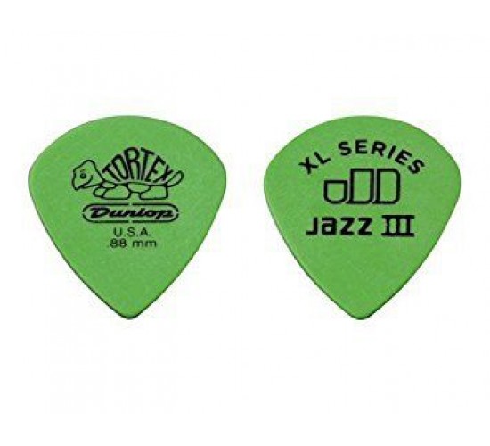Dunlop Tortex Jazz III XL Медиатор, толщина 0,88мм