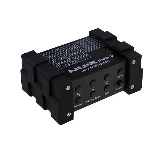 Nux PMS-2 MIDI Switcher Коммутатор MIDI сигнала