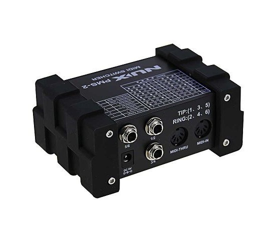 Nux PMS-2 MIDI Switcher Коммутатор MIDI сигнала