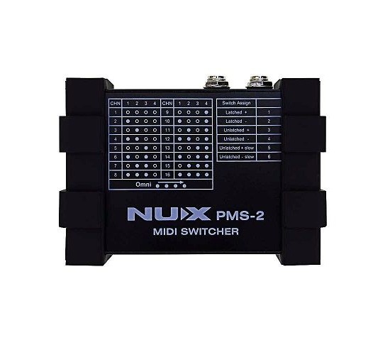 Nux PMS-2 MIDI Switcher Коммутатор MIDI сигнала