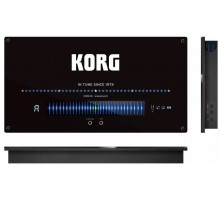 Korg WDT-1 тюнер цифровой хроматический настенный, цвет черный, синяя шкала