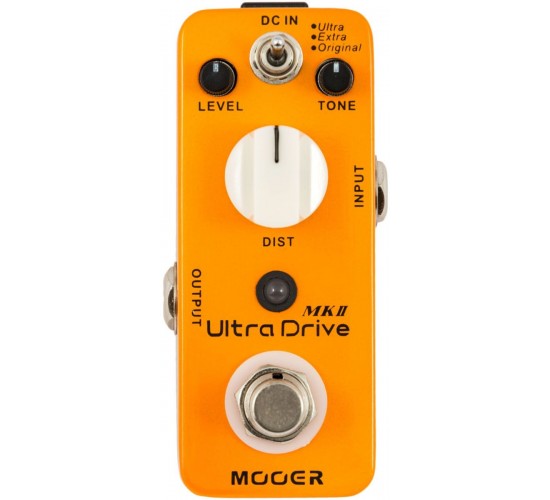 Mooer Ultra Drive MKII мини-педаль Distortion