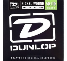 Dunlop DBN50110 Комплект струн для бас-гитары, никелированные, Heavy, 50-110