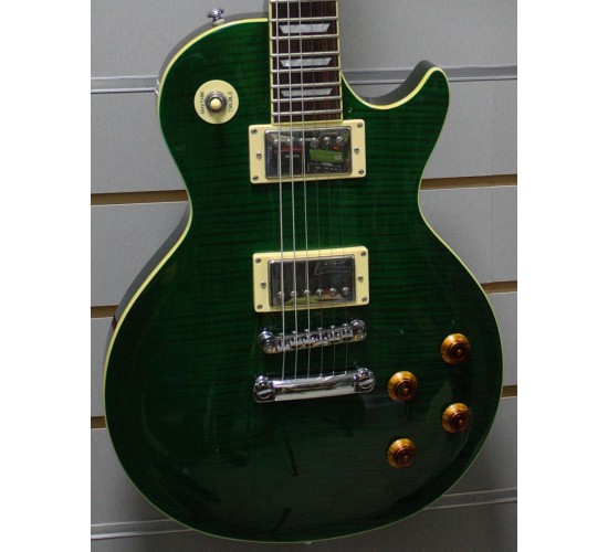 ESP Grass Roots G-LP 60s эектрогитара, цвет зеленый USED