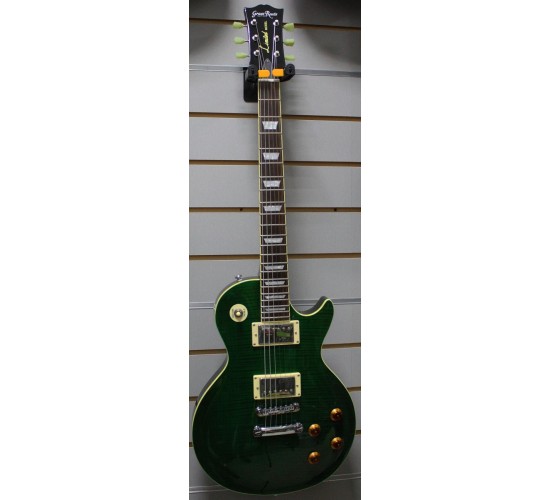 ESP Grass Roots G-LP 60s эектрогитара, цвет зеленый USED