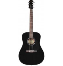 Fender CD-60 Dread V3 DS BLK WN акустическая гитара, цвет черный