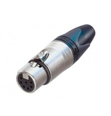 Neutrik NC7FXX разъем XLR female/мама кабельный, 7 контактов, посеребренные контакты