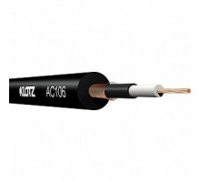 Klotz AC106SW Кабель инструментальный 0,22мм2, черный