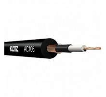 Klotz AC106SW Кабель инструментальный 0,22мм2, черный
