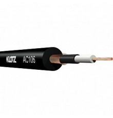 Klotz AC106SW Кабель инструментальный 0,22мм2, черный