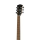 Parkwood P620 акустическая гитара, с футляром, цвет натуральный, отделка глянцевая