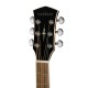 Parkwood P620 акустическая гитара, с футляром, цвет натуральный, отделка глянцевая