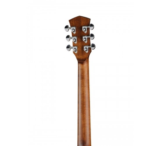 Parkwood P620 акустическая гитара, с футляром, цвет натуральный, отделка глянцевая