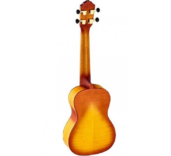 Ortega RUSL-HSB Saloon Series укулеле концертный, со звукоснимателем, выпуклая дека