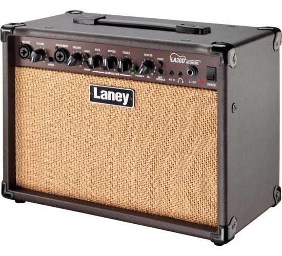 Laney LA30D комбоусилитель для акустических инструментов 2 канала, 30 Вт, 2х6"