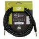 Leem LRG-X2-3 Кабель инструментальный, разъемы 1/4”(6,35мм), 3м, бесшумный