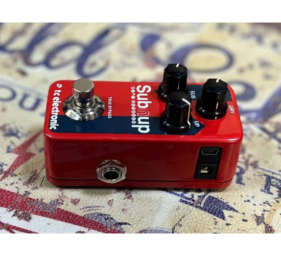 TC Electronic Sub `N` Up Mini OCTAVER гитарная педаль, USED