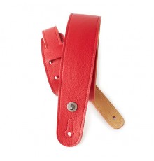 Planet Waves 20GL02 Slim Garment Ремень для гитары, кожа, красный