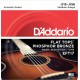 D'Addario EFT17 FLAT TOPS Струны для акустической гитары фосфорная бронза 13-56