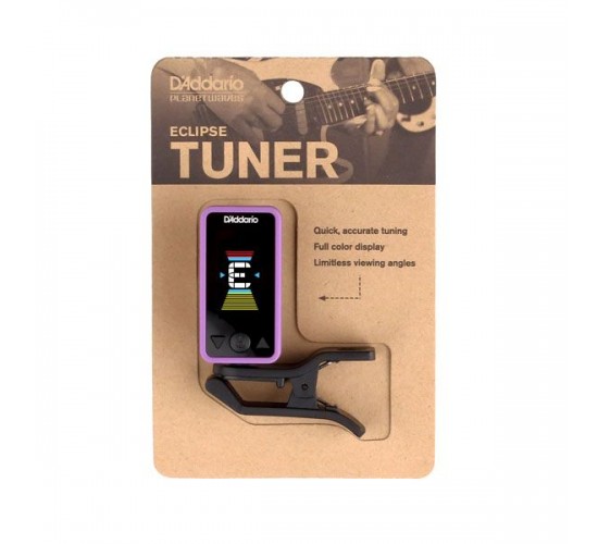 Planet Waves PW-CT-17PR Eclipse Тюнер на прищепке, фиолетовый